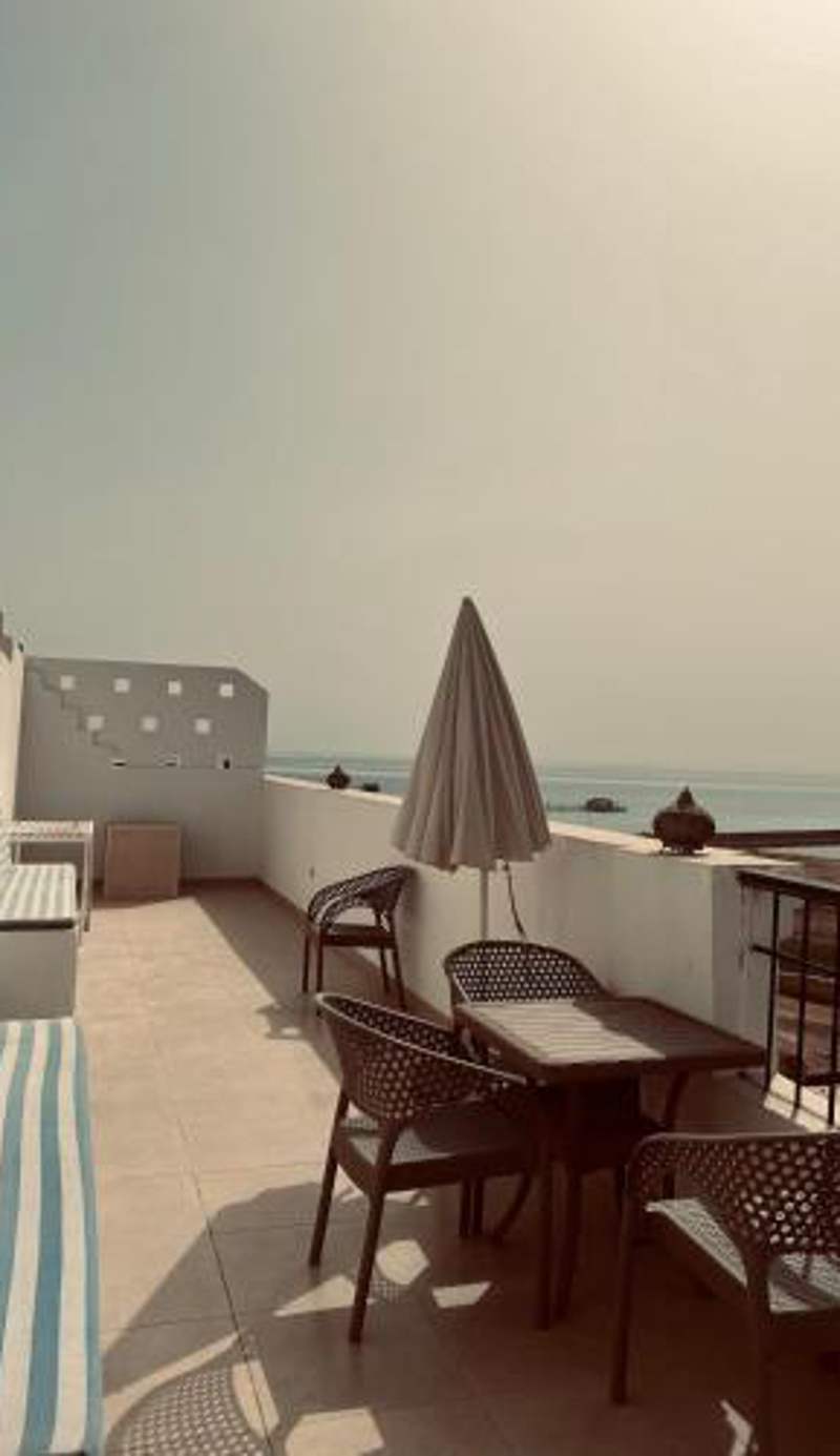Rooftop in Hurghada with seaview and private terrace