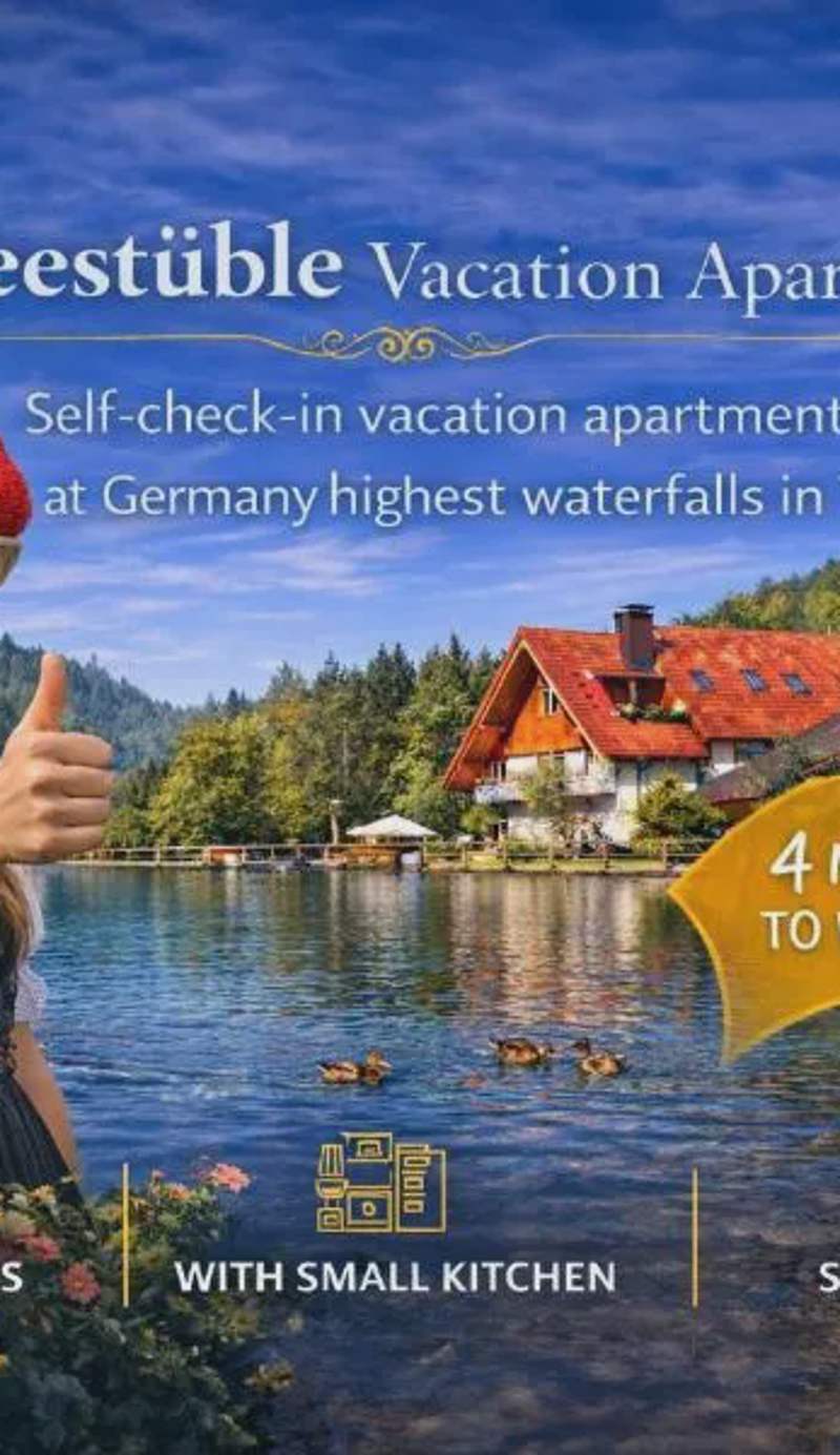 Self-check-in Ferienwohnungen & Apartments am Bergsee