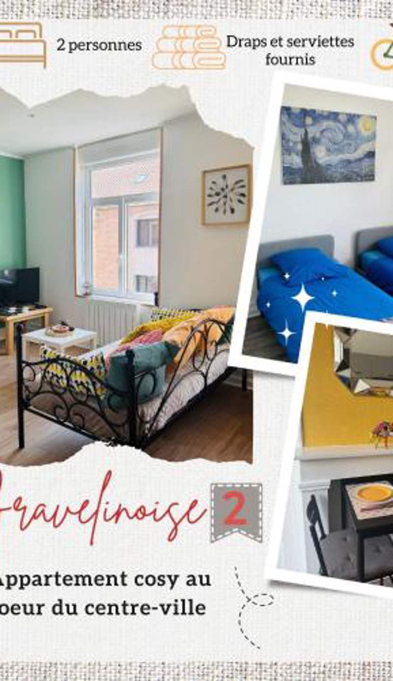 Appartement cosy et lumineux Gravelines centre la gravelinoise 2