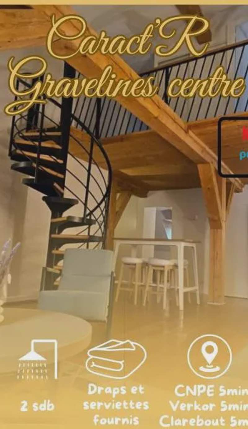 Charmant Duplex à Gravelines Le CaractR