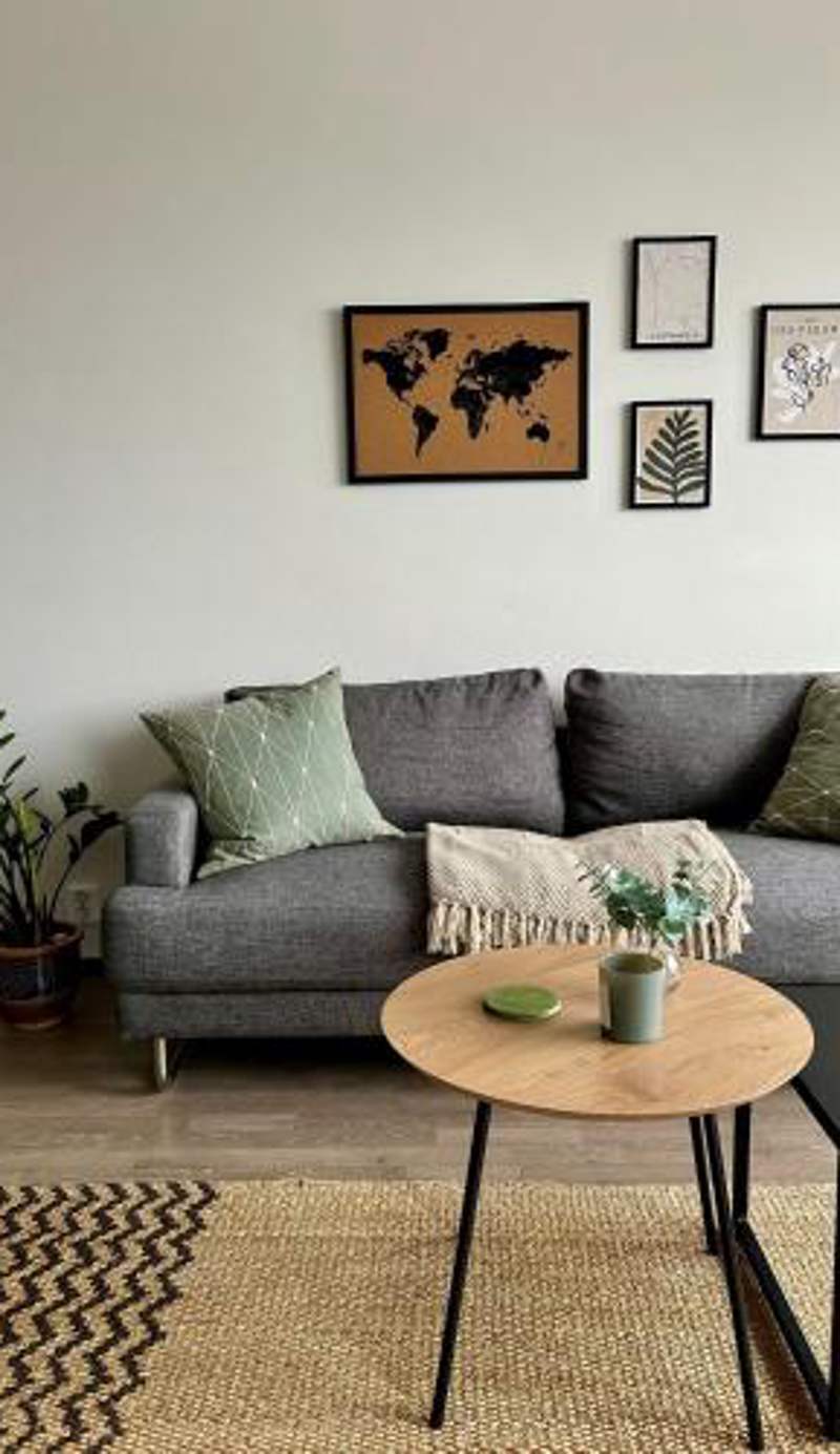 Two rooms with city views